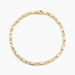 Bracelet Or Bicolore Danae - Bracelets chaîne Homme | Histoire d’Or