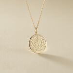 Collier Astro Plaqu&eacute; Or - Colliers Zodiaque Femme | Histoire d&rsquo;Or