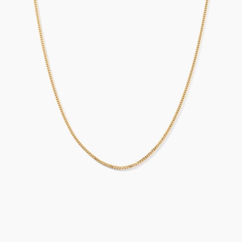 Cha&icirc;ne Imad Maille Gourmette Or Jaune - Chaines Famille | Histoire d&rsquo;Or