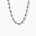 Collier Carrus Maille Grain De Cafe Argent Blanc - Chaines Homme | Histoire d’Or