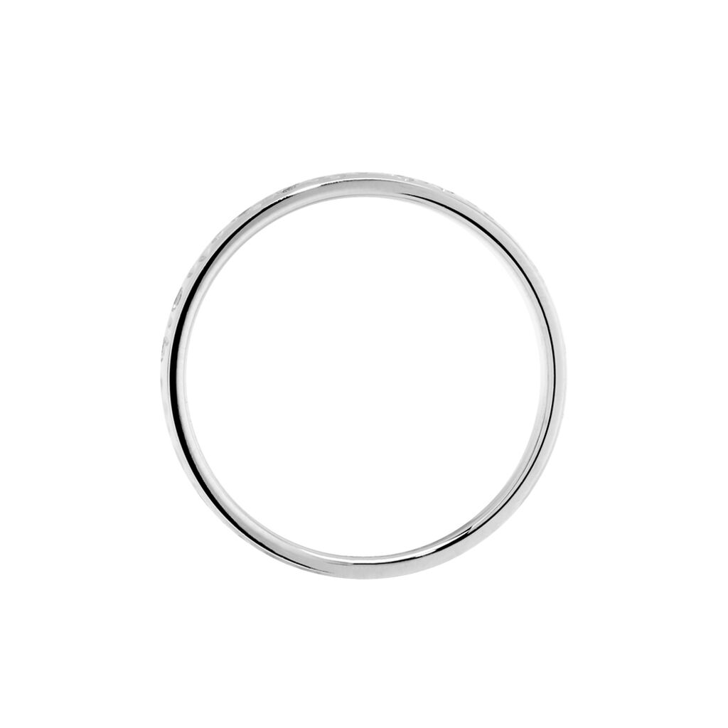 Alliance Fantaisie Or Blanc Diamant - Alliances Unisex | Histoire d&rsquo;Or