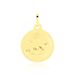 Médaille Or Jaune Jesus - Pendentifs Baptême Famille | Histoire d’Or