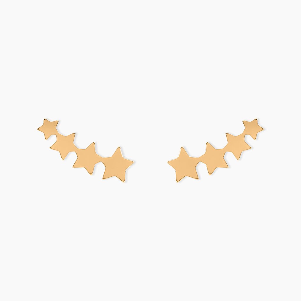 Boucles D'oreilles Grimpantes Plaqué Or Nayeli - Boucles d'oreilles fantaisie Femme | Histoire d’Or