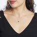 Collier Or Blanc Fany Topaze Oxydes De Zirconium - Colliers Femme | Histoire d’Or