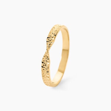 Alliance Or Jaune Diamantee