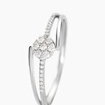 Bague Solitaire Atalante Or Blanc Diamant - Bagues solitaires Femme | Histoire d&rsquo;Or