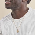 Pendentif Or Jaune Vierge A L'enfant - Pendentifs Bapt&ecirc;me Famille | Histoire d&rsquo;Or