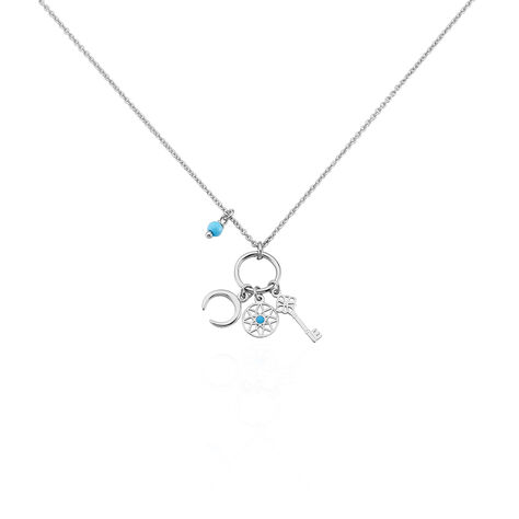 Collier Haspa Argent Blanc - Colliers fantaisie Femme | Histoire d’Or