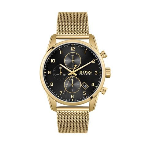 Montre Boss Skymaster Noir - Montres Homme | Histoire d’Or