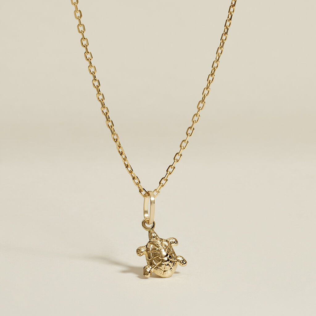 Pendentif Kalinka Tortue Or Jaune - Pendentifs Famille | Histoire d&rsquo;Or