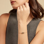 Bracelet Jasmee Plaque Or Jaune Pierre De Synthese Oxyde De Zirconium - Bracelets Femme | Histoire d&rsquo;Or