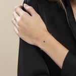 Bracelet Callias Argent Blanc Oxyde De Zirconium Noir - Bracelets Femme | Histoire d&rsquo;Or