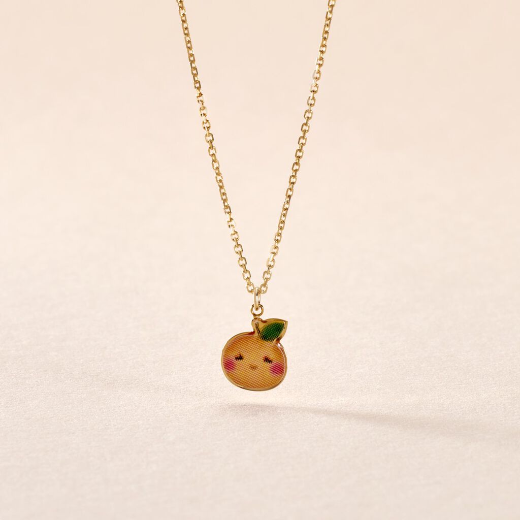 Collier Clemens Or Jaune - Colliers Enfant | Histoire d&rsquo;Or