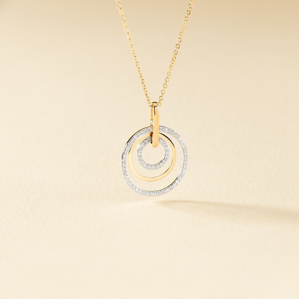 Collier Dorotea Or Jaune Diamant - Colliers Femme | Histoire d’Or