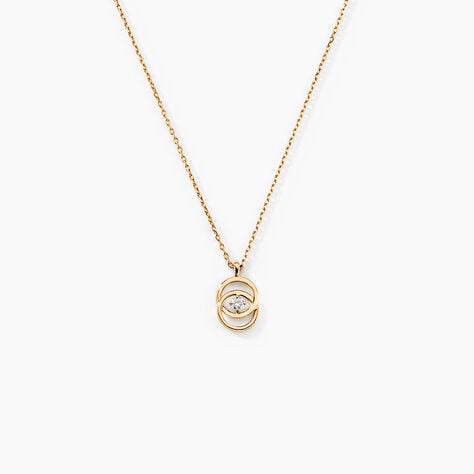 Collier Nid D'amour Or Jaune Diamant - Colliers Femme | Histoire d’Or