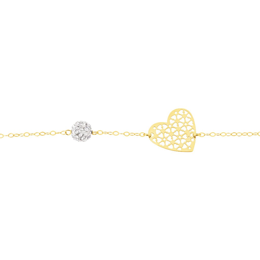 Bracelet Allyn Or Jaune Strass - Bracelets Femme | Histoire d’Or