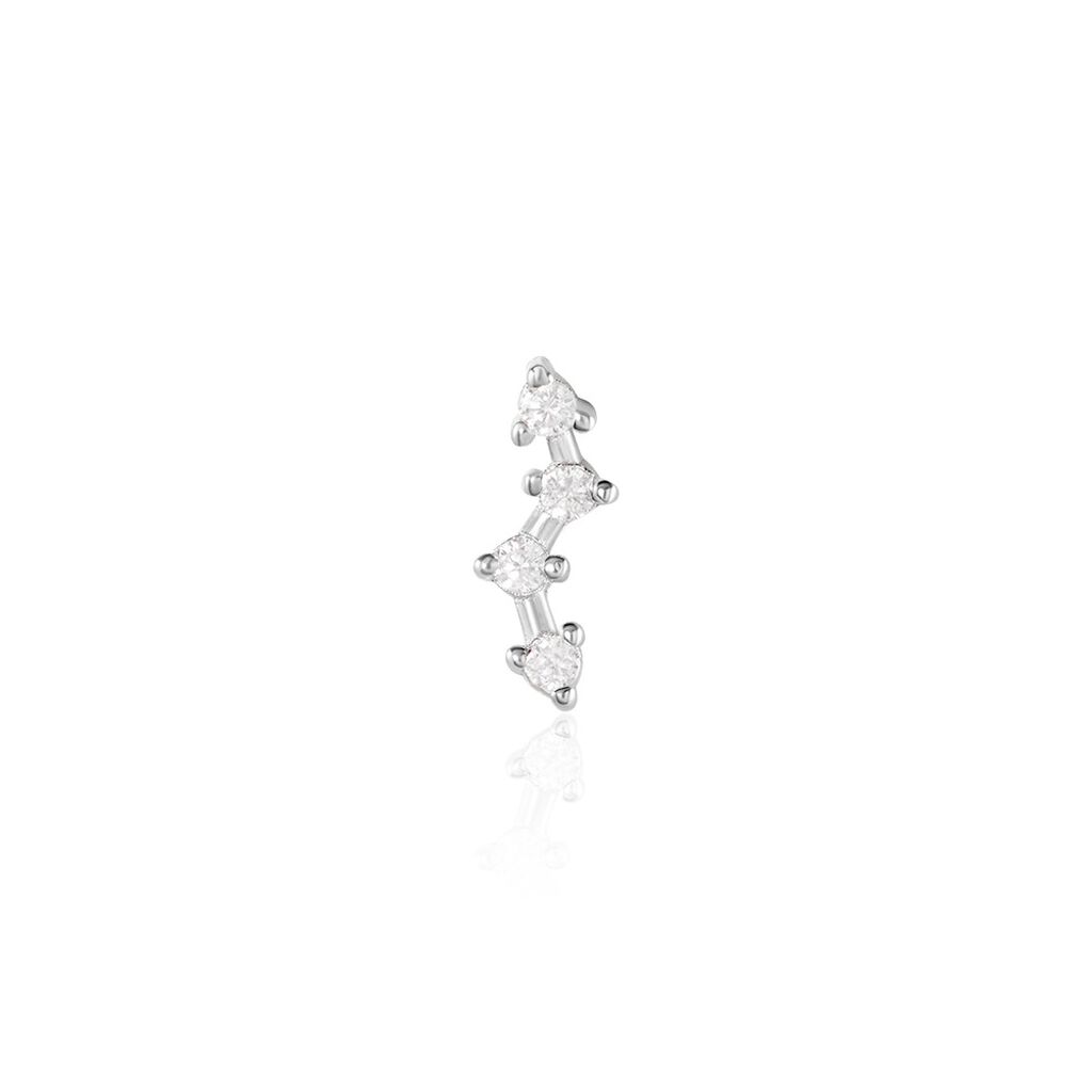 Piercing D'oreille Unitaire Argent Gina Oxyde De Zirconium - Bijoux Femme | Histoire d’Or