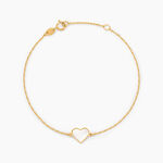 Bracelet Or Jaune Pervenche Nacre - Bracelets Femme | Histoire d&rsquo;Or