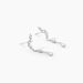 Boucles D'oreilles Pendantes Lir Argent Blanc Oxyde De Zirconium - Boucles d'oreilles fantaisie Femme | Histoire d’Or