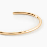 Bracelet Jonc Classic Bold Plaqu&eacute; Or Jaune - Bracelets joncs Femme | Histoire d&rsquo;Or