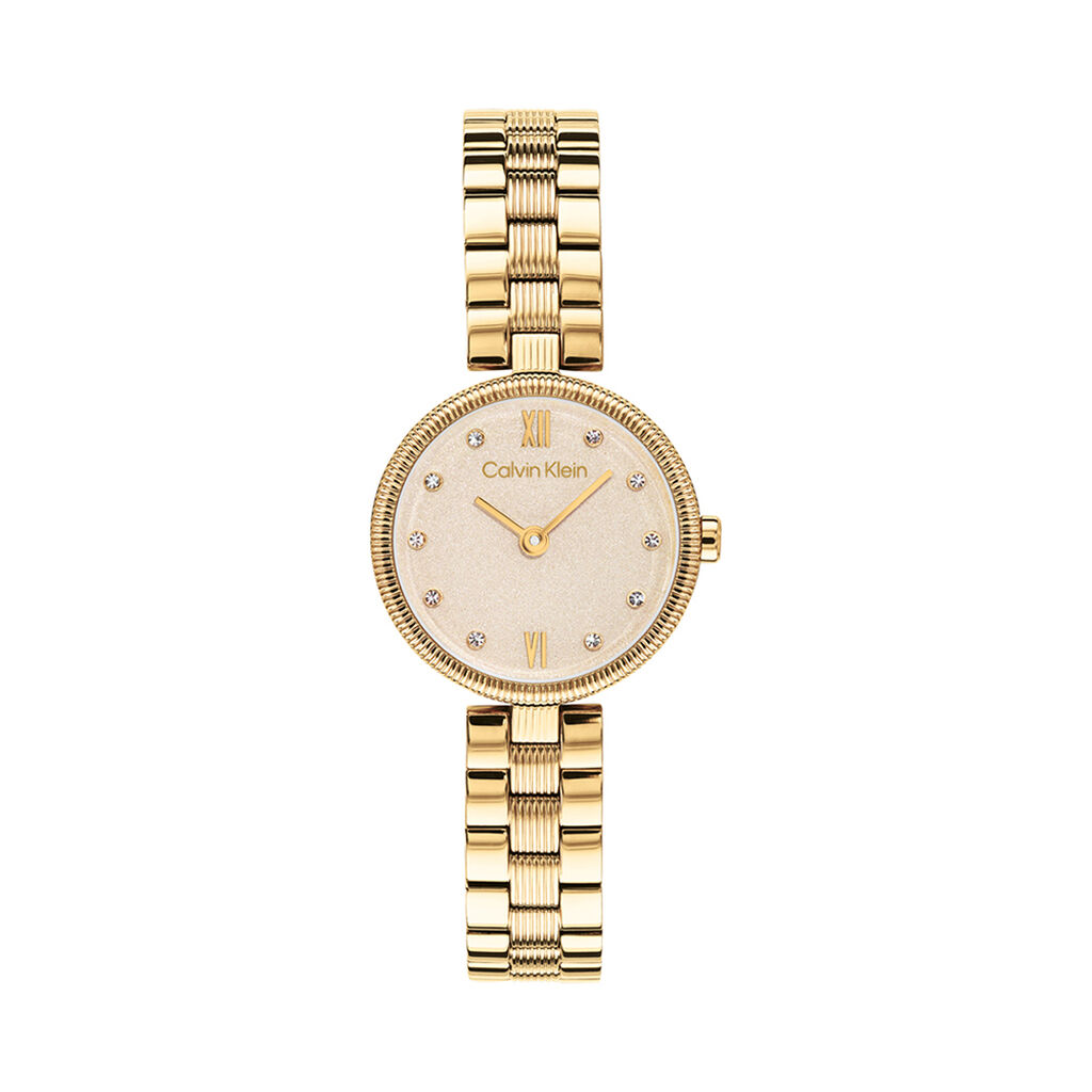 Montre Calvin Klein Gleam Champagne - Montres Femme | Histoire d&rsquo;Or