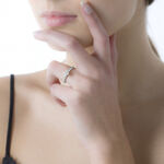 Bague Solitaire Guenolee Or Blanc Diamant - Bagues solitaires Femme | Histoire d&rsquo;Or