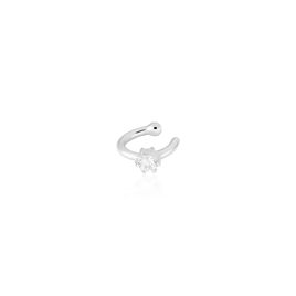 Bague D'hélix Unitaire Anass Argent Blanc Oxyde De Zirconium - Boucles d'oreilles fantaisie Femme | Histoire d’Or