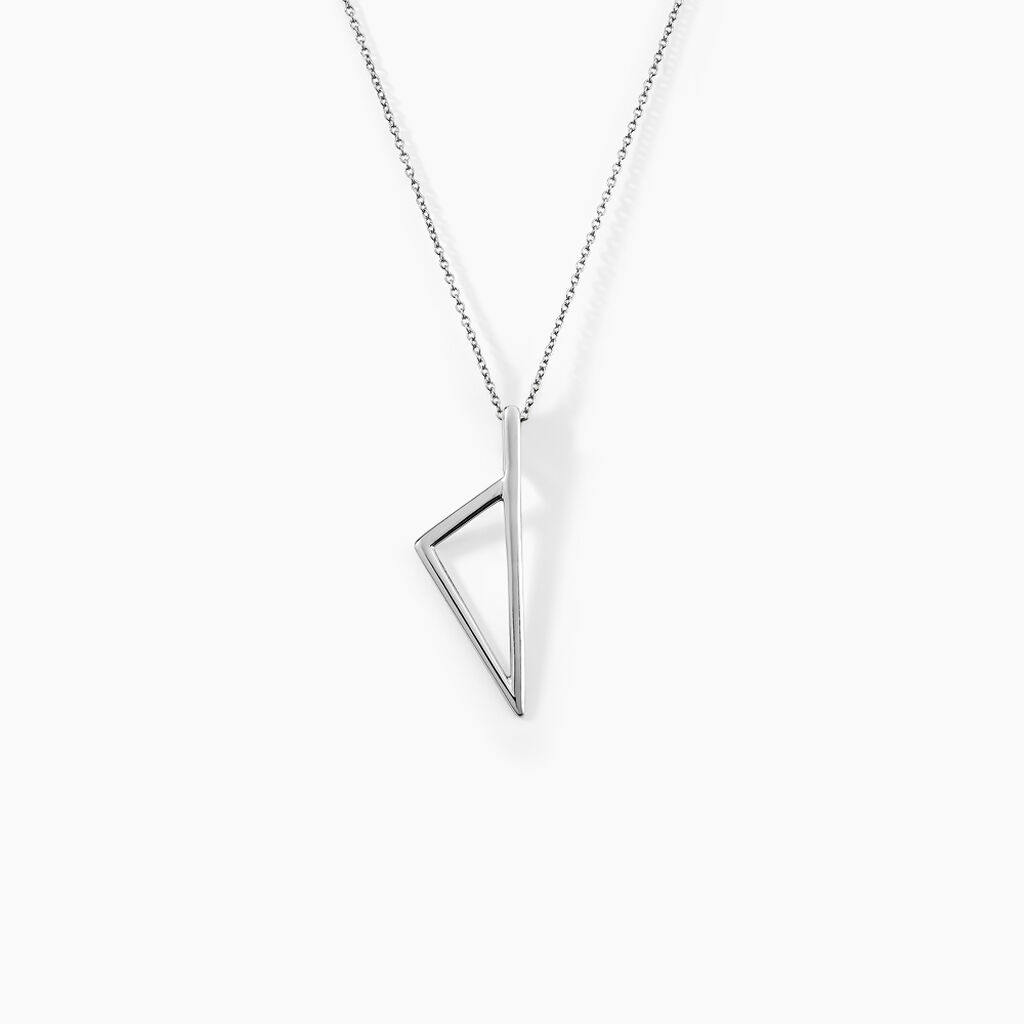 Pendentif Corsa Argent Blanc - Pendentifs Famille | Histoire d’Or