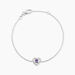 Bracelet Suzon Argent Blanc Oxyde De Zirconium - Bracelets Femme | Histoire d’Or