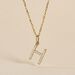 Pendentif Lettre H Or Jaune Oxyde - Pendentifs Famille | Histoire d’Or