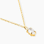 Collier Ivy Acier Jaune Oxyde De Zirconium - Colliers fantaisie Femme | Histoire d&rsquo;Or
