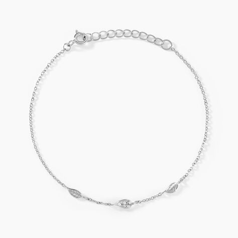 Bracelet Gypsie Argent Blanc Oxyde De Zirconium - Bracelets Femme | Histoire d&rsquo;Or