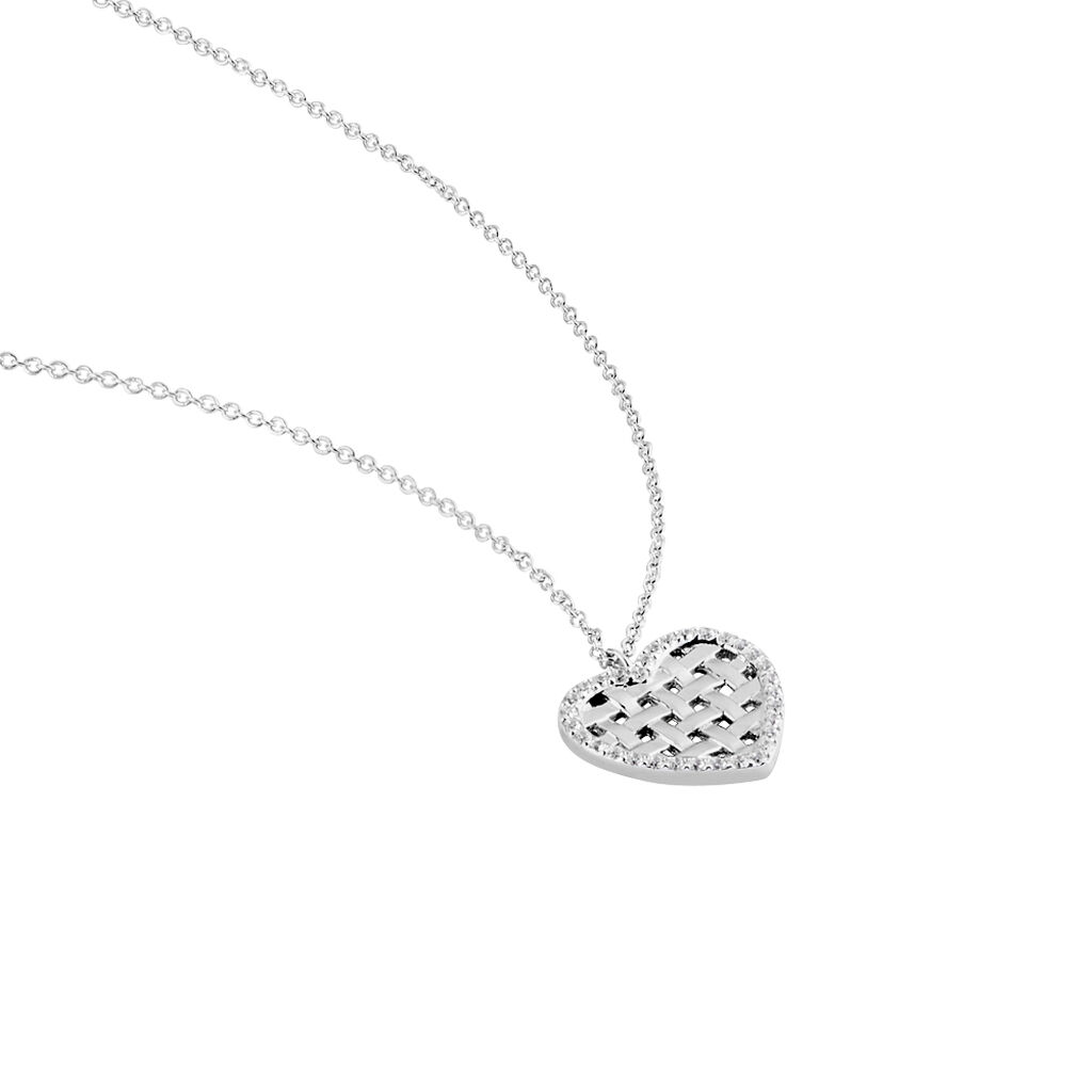 Collier Argent Helenius Oxydes De Zirconium - Colliers fantaisie Femme | Histoire d’Or