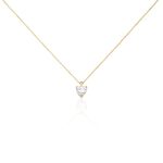 Collier Plaqu&eacute; Or Caner Oxydes De Zirconium - Colliers fantaisie Femme | Histoire d&rsquo;Or