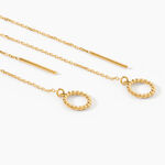 Boucles D'oreilles Pendantes Albya Or Jaune - Boucles d'oreilles pendantes Femme | Histoire d&rsquo;Or