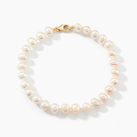 Bracelet Macy Or Jaune Perle De Culture - Bracelets Femme | Histoire d&rsquo;Or