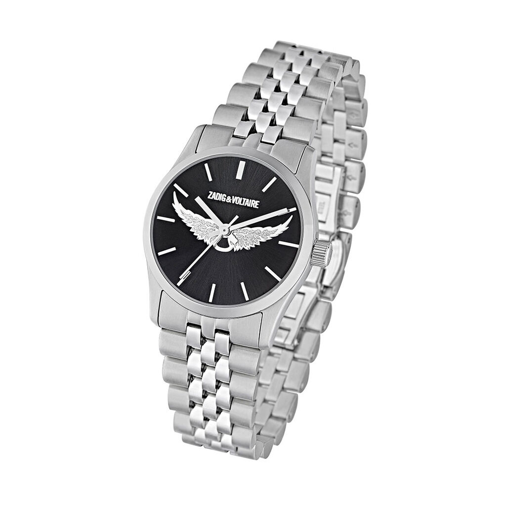 Montre Zadig Et Voltaire Zadig 3 Noir - Montres Femme | Histoire d&rsquo;Or