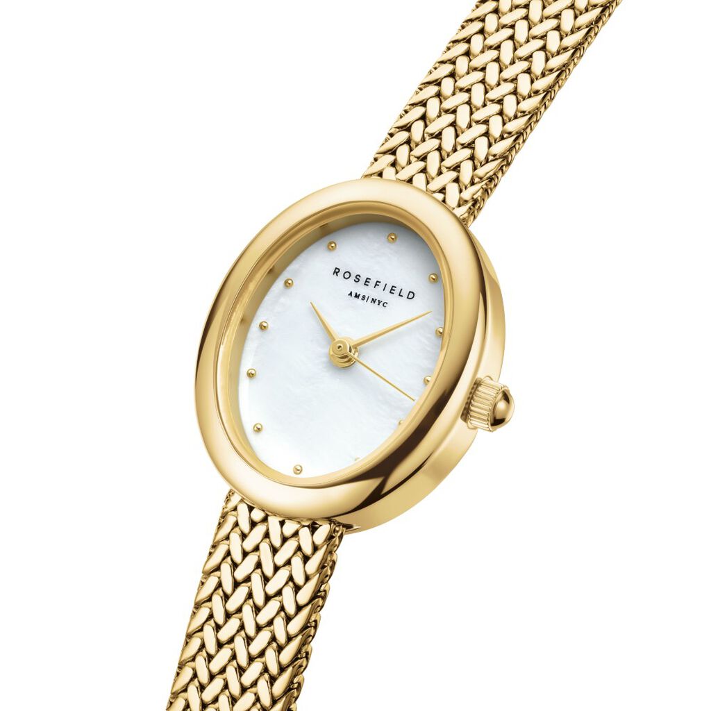 Montre Rosefield Minis Nacre Blanche - Id&eacute;es cadeaux Femme | Histoire d&rsquo;Or