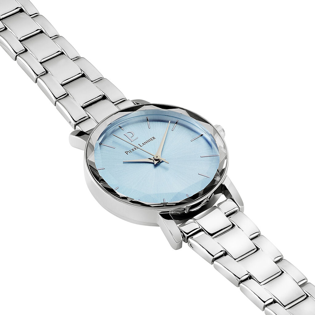 Montre Pierre Lannier Multiples Bleu Sky - Montres Femme | Histoire d&rsquo;Or