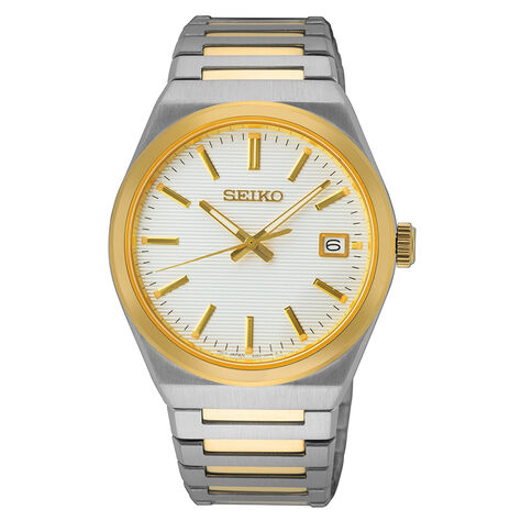 Montre Seiko Classique Blanc - Montres Homme | Histoire d’Or