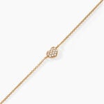 Bracelet Plaqu&eacute; Or Nafissa Oxydes De Zirconium - Bracelets Femme | Histoire d&rsquo;Or