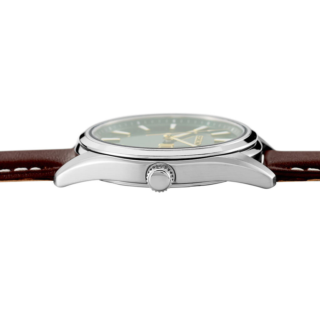 Montre Seiko Classique Vert Foncé - Montres Homme | Histoire d’Or