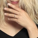 Bague Solitaire Hemera Or Jaune Diamant Synthetique - Bagues solitaires Femme | Histoire d&rsquo;Or