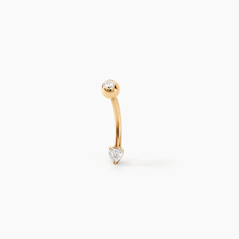 Piercing D'oreille Et/ou D'arcade Elihu Or Jaune Oxyde De Zirconium - Bijoux Femme | Histoire d’Or