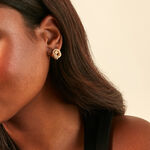 Boucles D'Oreilles Puces Gereon Or Jaune - Clous d'oreilles Femme | Histoire d&rsquo;Or