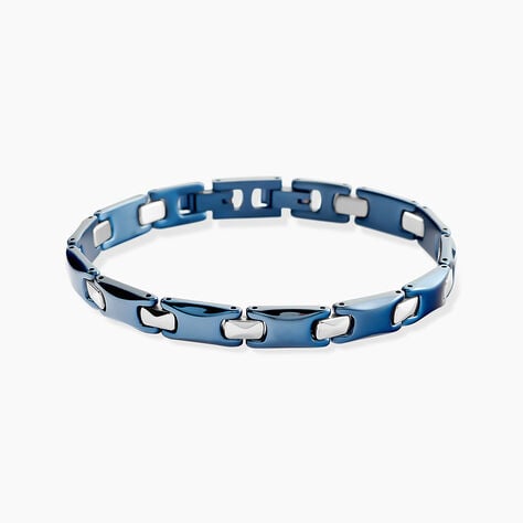 Bracelet Jourdan Halldor Acier Argent&eacute; - Bracelets Homme | Histoire d&rsquo;Or