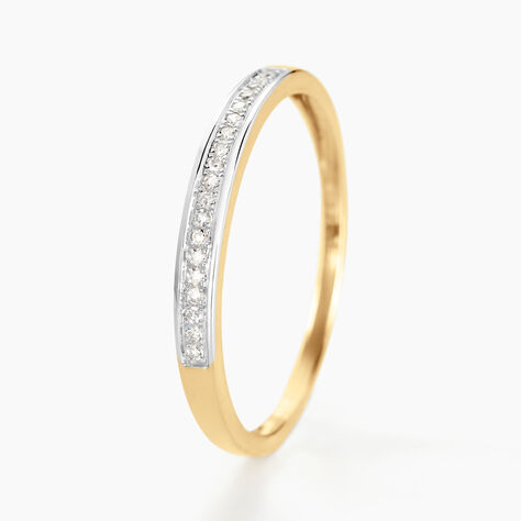 Alliance Aileen Or Jaune Diamant - Alliances Femme | Histoire d’Or