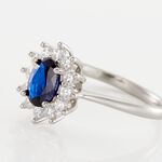 Bague Solitaire Perez Argent Blanc Oxyde De Zirconium - Bagues solitaires Femme | Histoire d&rsquo;Or