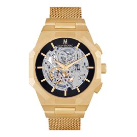 Montre Montignac M Automatique Noir - Montres Homme | Histoire d’Or