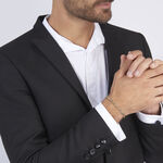 Bracelet Carlo Or Bicolore Maille Marine Ronde - Bracelets cha&icirc;ne Homme | Histoire d&rsquo;Or